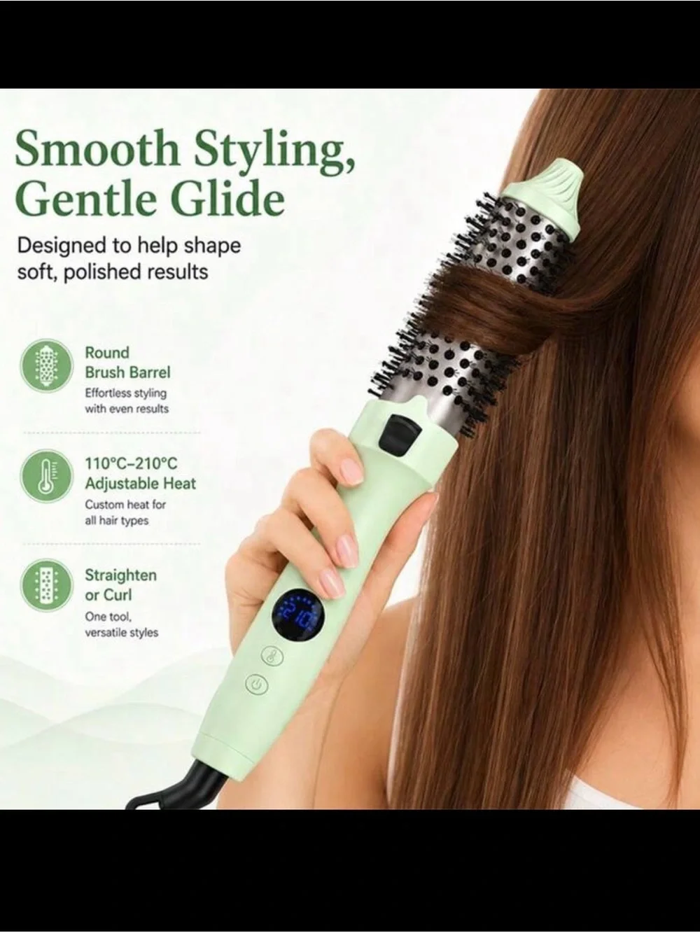 Thermal blowout brush